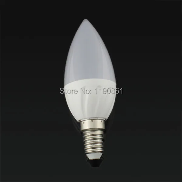 50pcs E14 5W LED Candle Light bulb lamp led white ceramic candle AC110v 220v e14 ast Heat Dissipation Spot | Лампы и освещение
