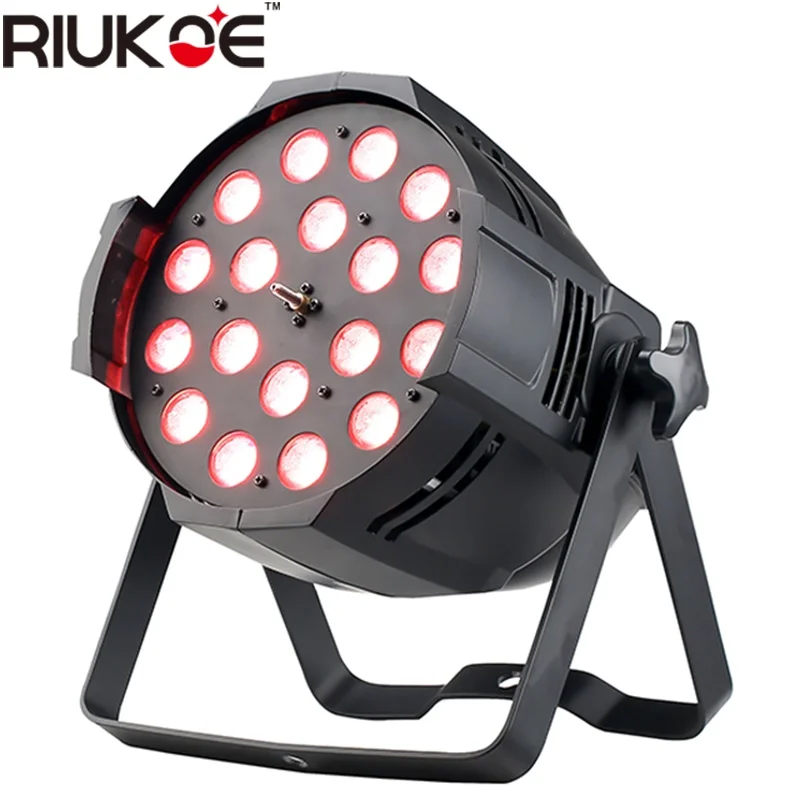RIUKOE 18*10 Вт RGBW 4в1 с масштабированием светодиодный Par свет Крытый DMX512 хорошо для