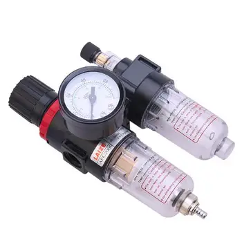 

AFR2000+AL2000 G1/4" Air Compressor AFC2000 oil Water Separator Regulator Trap Filter Airbrush