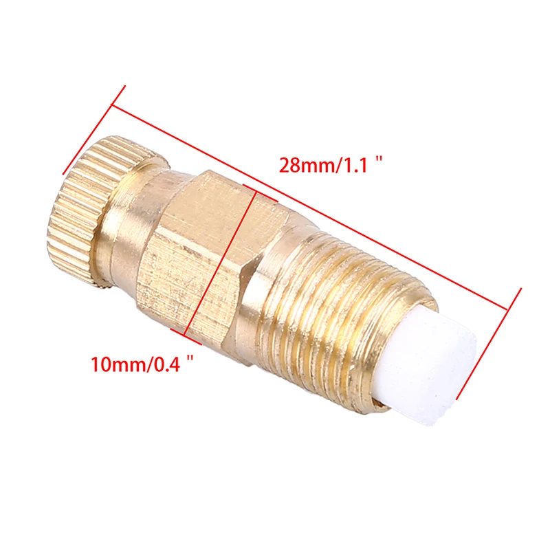 WCIC латунная насадка для тумана распылитель высокого давления распылитель для орошения шланг для воды фитинг для садового сельского хозяйства