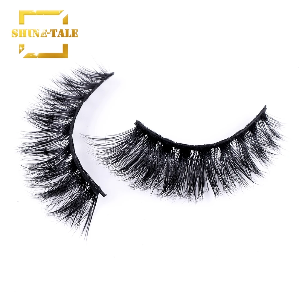 

Shine-tale Lash Extension Eyelashes Mink 3D False Eyelashes Cruelty-Free False Lashes Pack with Fake Eyelashes D103