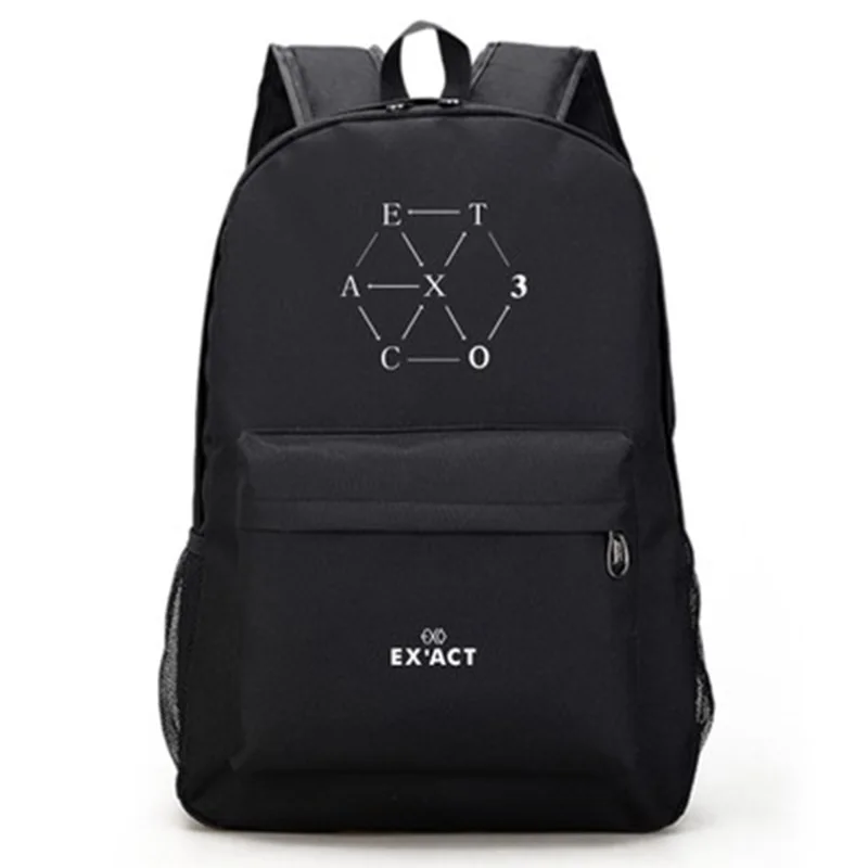 EXO World Tour The War power Of Music обычный 3 альбома EX➬T Monster Lucky One рюкзак с принтом LJ212 | Багаж
