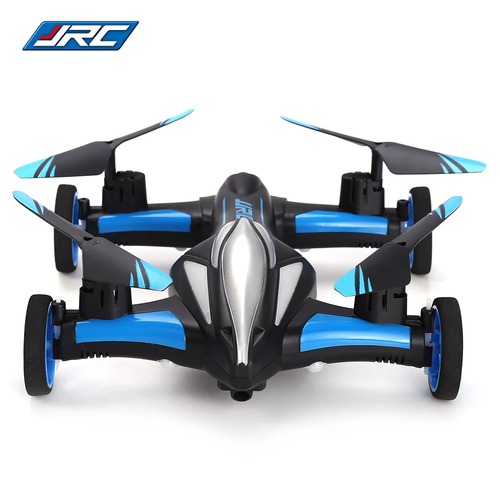 Квадрокоптер JJRC H23 2,4G 4CH 6-Axis Gyro Air-наземный летающий автомобиль RC Drone RTF с 3D откидной одноклавишный возвратный Безголовый режим