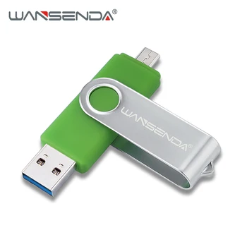 

New Usb 3.0 WANSENDA OTG USB Flash Drive High Speed Pen Drive 16GB 32GB 64GB 128GB 256GB Pendrive Micro Usb Stick 3.0 Flash Disk