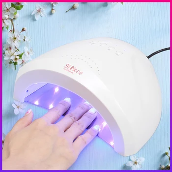 

SUNone UV Lamp 48W/24W LED Nail Lamp Nail Dryer Gel Polish Dryer Fingernail Toenail Gel Curing Nails Art Painting Salon Tools
