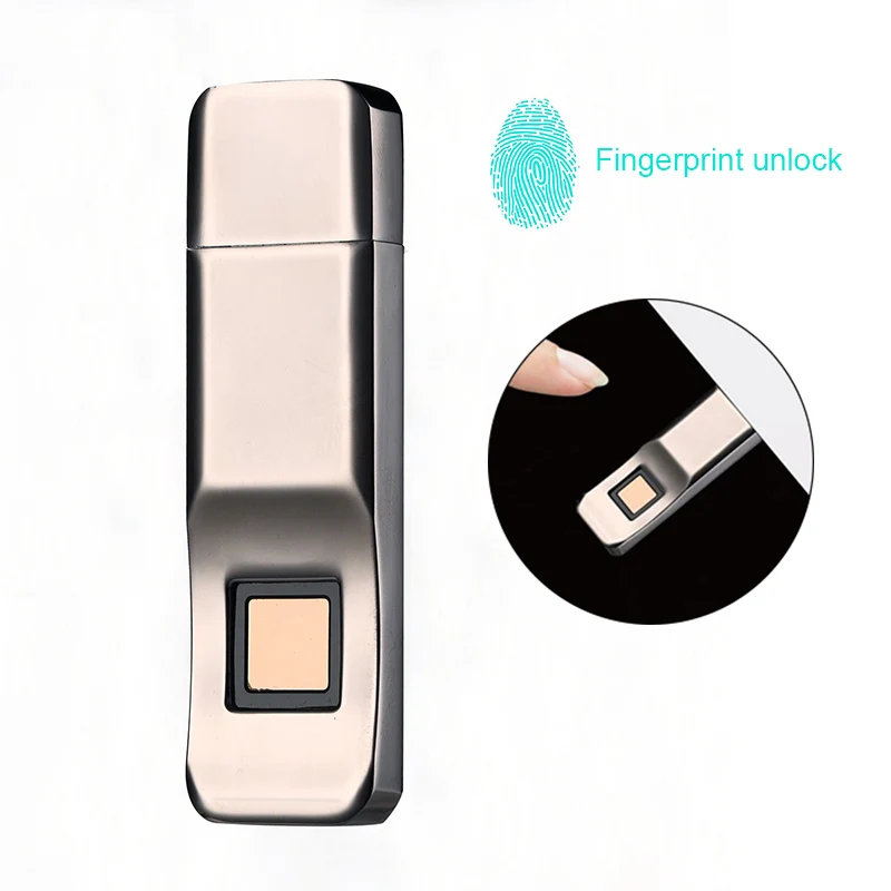 

32GB Fingerprint Encryption USB 3.0 Flash Drive U Disk High-Speed Recognition Memory Stick QJY99