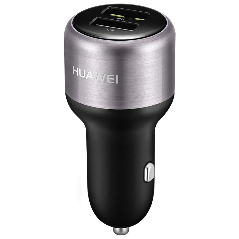 الأصلي هواوي CP31 QuickCharge شاحن سيارة 9 V 2A ماكس 18 W المزدوج USB بما في ذلك نوع C كابل