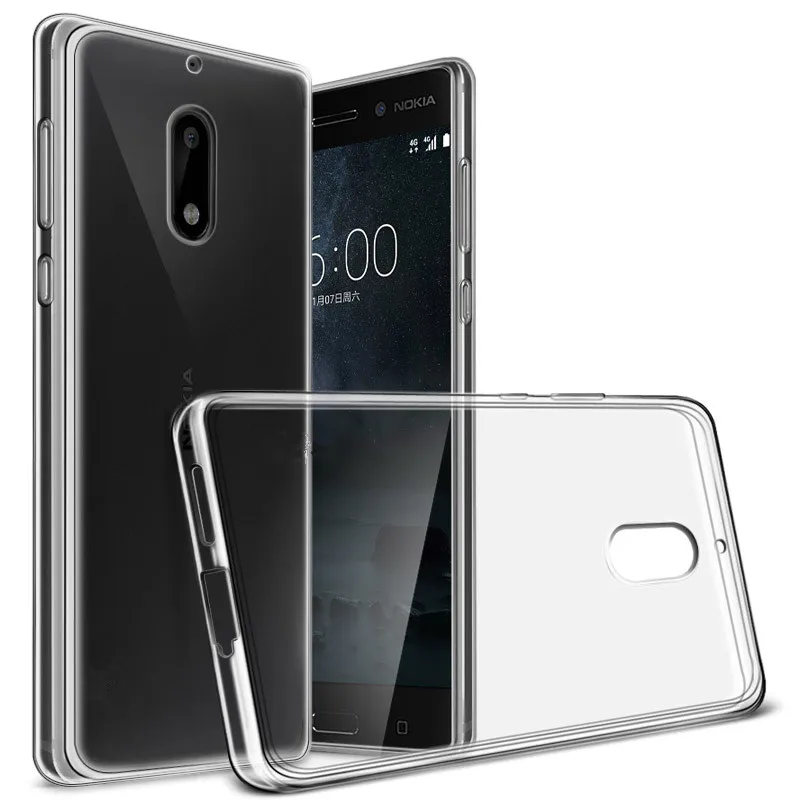 

For NOKIA 640 640XL 950 950XL Lumia 650 830 3 5 6 Case with Soft TPU Gel Clear Case Transparent Slim Phone silicone Back Cover
