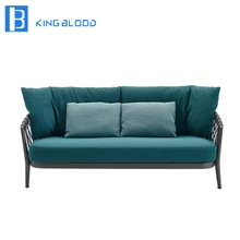 Ротанговая уличная мебель для дивана l-образный Плетеный секционный диван