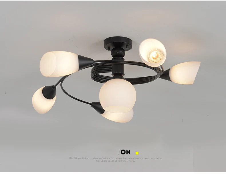 DX Sphere Flower  Led Chandelier (6)