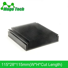 Светодиодный алюминиевый радиатор в виде пластины светильник для выращивания радиатор охлаждения охладитель подходит транзистор IC теплопроводность светодиодный электронный радиатор