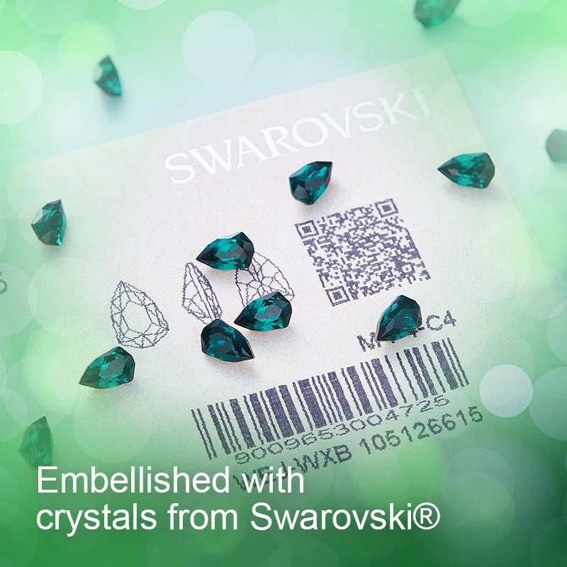 CDE 925 пробы Серебряное ожерелье для женщин украшенное кристаллами Swarovski птица ожерелье-подвеска животное ювелирные изделия воротники