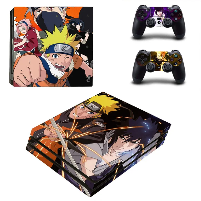 YSP4P-1133 PS 4 Pro домашнего декора героя аниме «Наруто PS4 Pro кожи Стикеры Play station 4 Pro Стикеры s для sony Playstation 4 Pro Slim консоли и контроллеры - Цвет: YSP4P-1133