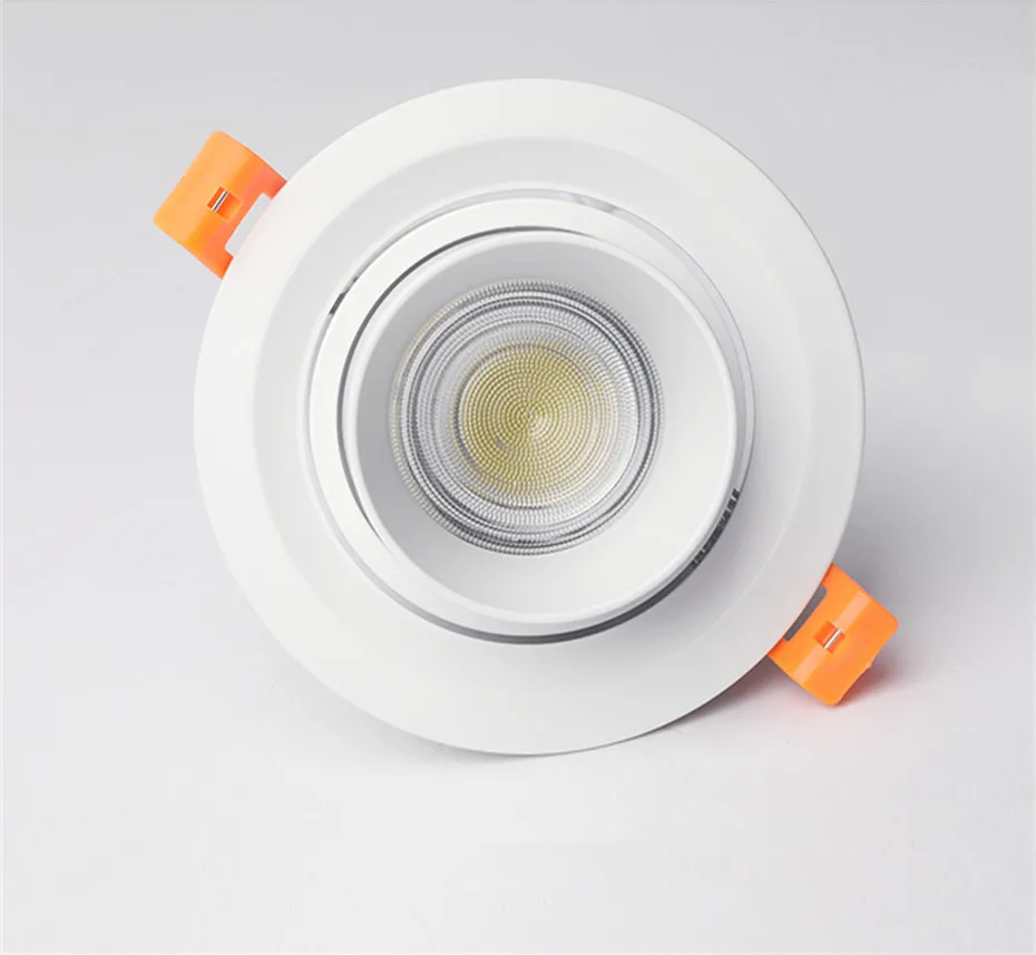 outdoor downlights [DBF]Beam Angle Adjustable 15/45/60 Degrees Recessed LED Downlight 5W 10W 15W Dimmable LED Ceiling Spot Light AC90-265V 3000K kitchen downlights