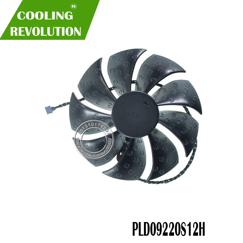 Pld09220S12H Dc12V 0.55A 4Pin Ventola Della Scheda Grafica Per Evga Rtx 2080 2080Ti Ftw3