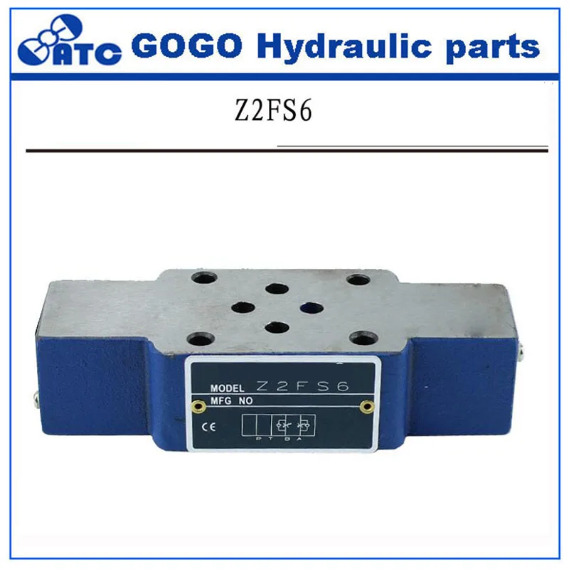 

Hydraulic check throttle valve, 10 mm size Z2FS one-way valve, solenoid valve