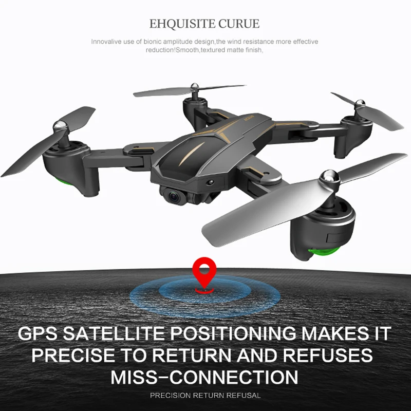 VISUO XS812 Profissional GPS 5G WiFi FPV Foldable Drone with Camera 2MP 5MP Optical Flow RC Quadcopter Helicopter Toys VS SG106