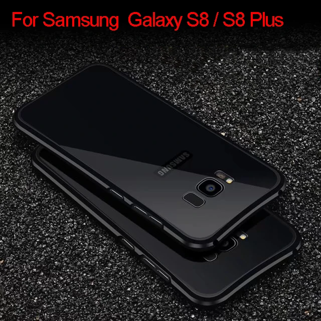 bilder für Luxus Metall Aluminium Rückseite Fall Für Samsung Galaxy S8/S8 Plus Handy Tasche Für Galaxy S8Plus Coque Capa bilder für Luxus Metall Aluminium Rückseite Fall Für Samsung Galaxy S8/S8 Plus Handy Tasche Für Galaxy S8Plus Coque Capa