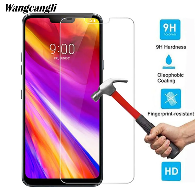 

Wangcangli Screen Protector for LG G7 Tempered Glass 9H Protective Glass for LG G7 Cell Phone Glass 2.5D 0.26mm Ultra-thin