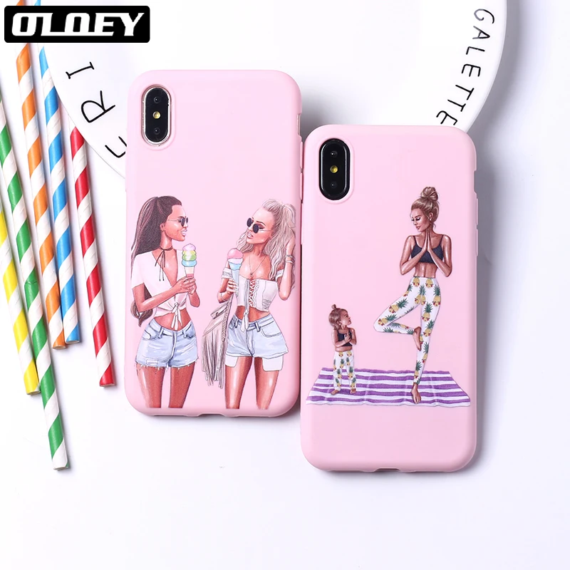 Модный мягкий силиконовый чехол для iPhone 12 11 8 8Plus X XS Max 7 7Plus | Мобильные телефоны и