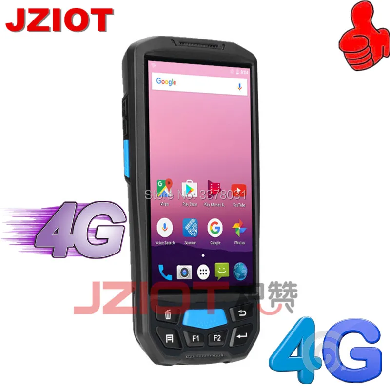 КПК 5 0 дюймовый дисплей Ручной терминал Wifi/Bluetooth/3G/4G Android5.1 смартфон UHF RFID ручной