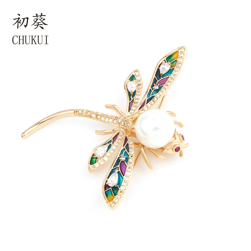 gold dragonfly brooch (4)