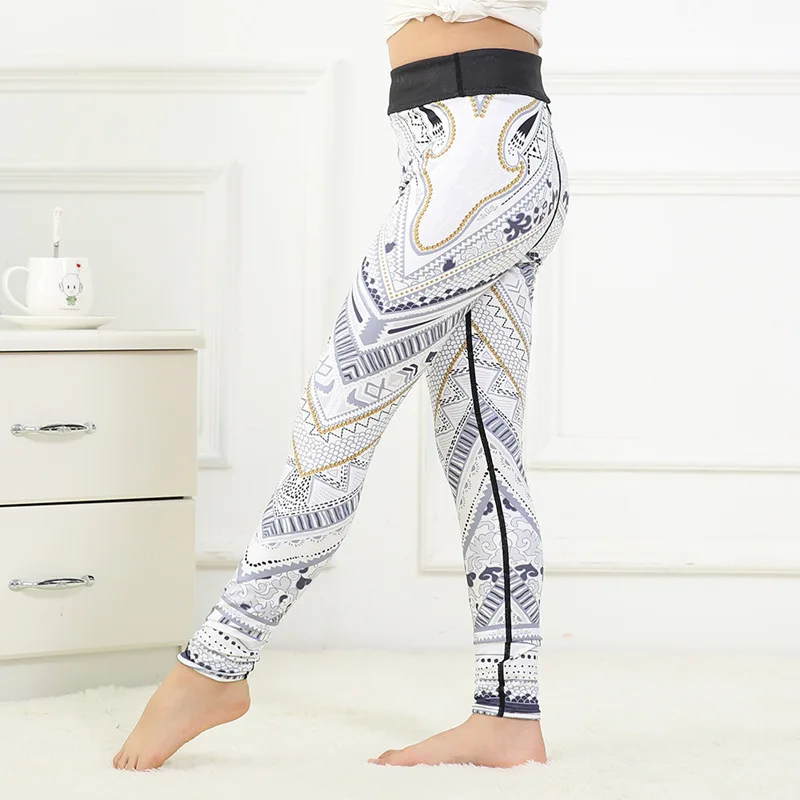 

Girls Leggings Cotton Baby Trousers 2018 Brand Fashion Sports Kids Leggings Girls Pants Skinny Print Pattern Children Legging