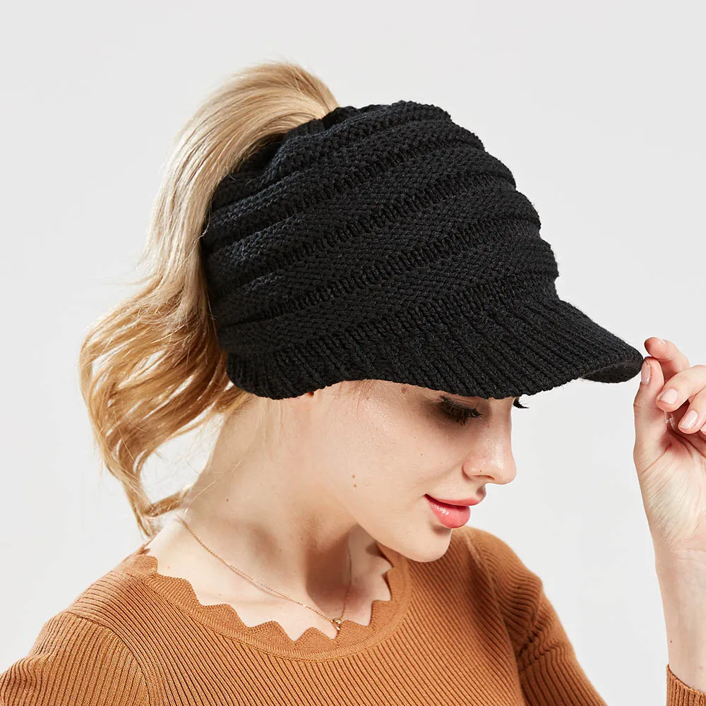 XDOMI Fashion Beanies Hats & Caps Women Autumn Winter Knitted Wool Cap