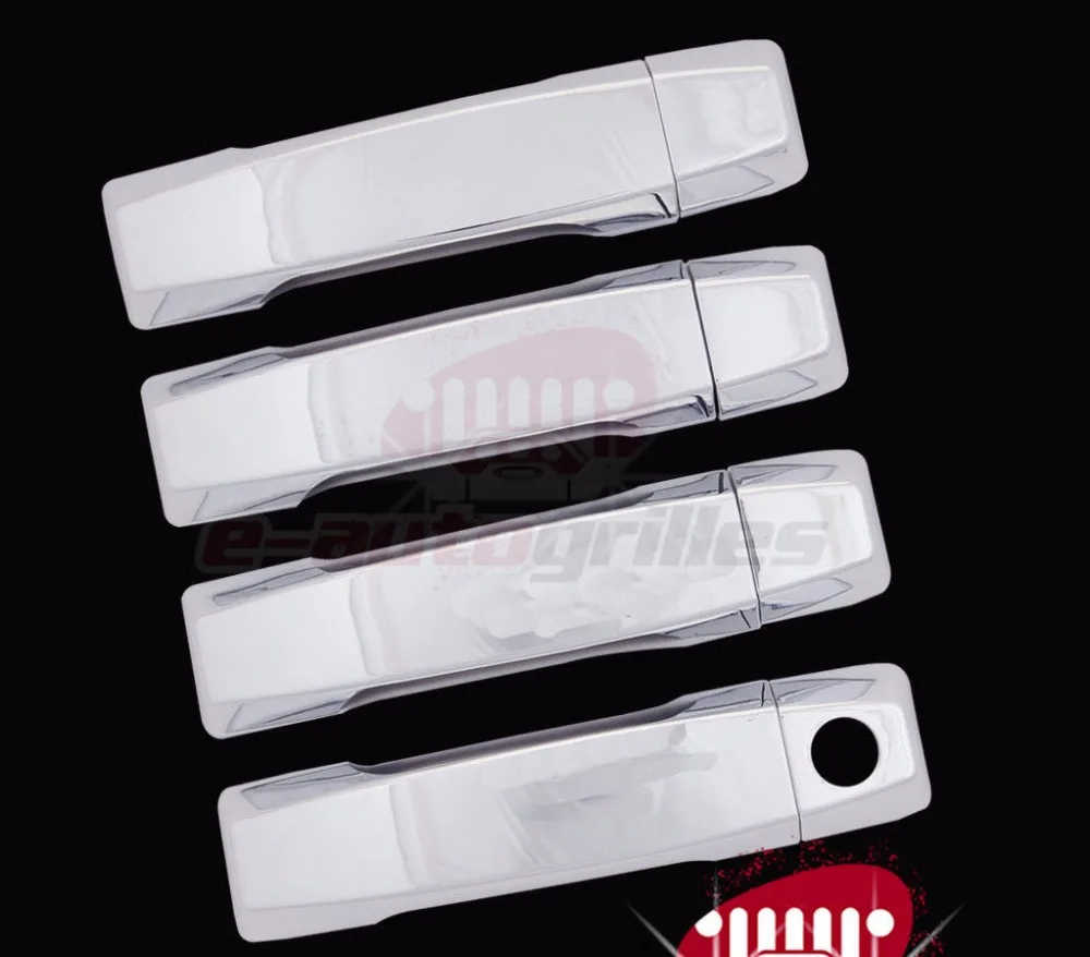 09-14 Ford F150 Chrome Mirror+4 Door Handle+no keypad+PSG KH+Tailgate+Gas Cover