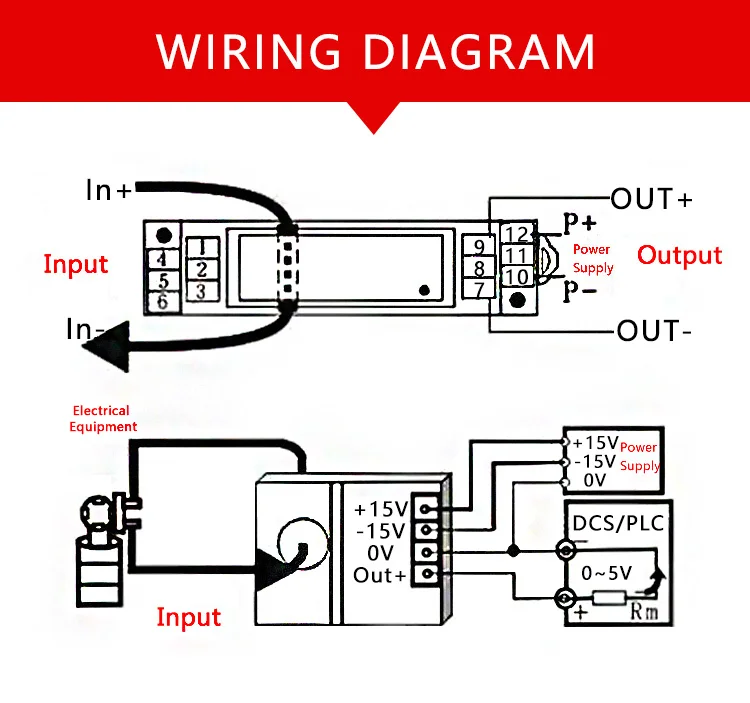 JXK-14 AC 10A, 20A, 30A, 50A 100A 150A 200A 250A передатчик тока 4-20mA, 0-20mA, 0-5 V, 0-10V Выход амперметр переменного тока преобразователь сигналов