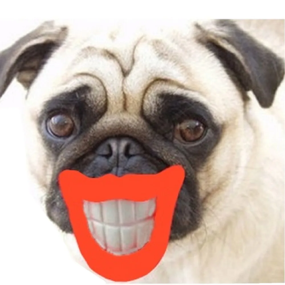 Plush Smile Dog Toy Plush Smile Dog Toy