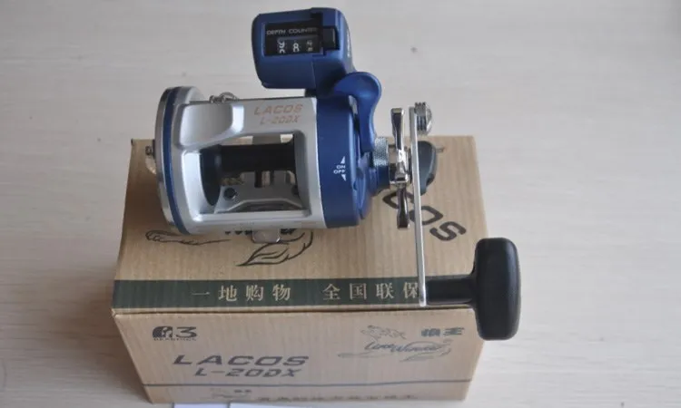 Carretel de Pesca Esquerda e Direita Lidar com - Preço por Atacado Barco Trolling Roda - Tambor Carretel Contador L-30dx--3bb 9 carretel contador carretel preço por atacado