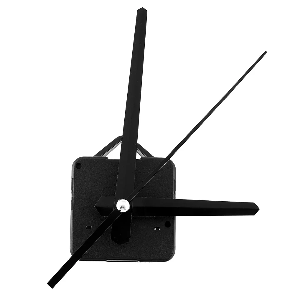 Classic Black Hands Quartz Clock Movement Repair DIY Living Bed Home Decor