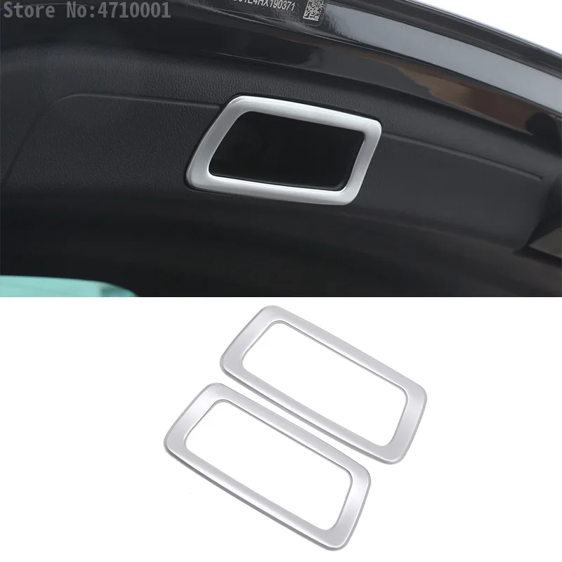 

For Maserati Levante 2016 Car-Styling ABS Matte Chrome Car Rear Door Trunk Handle Frame Trim Refitting Interior Moldings Sticker