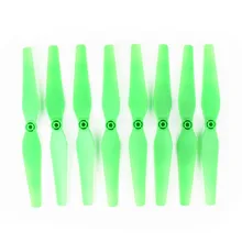High Quality 8Pcs Fluorescence Propellers Blades for Syma X8C X8W X8G X8HC X8HW RC Quadcopter Toys Wholesale Free Shipping