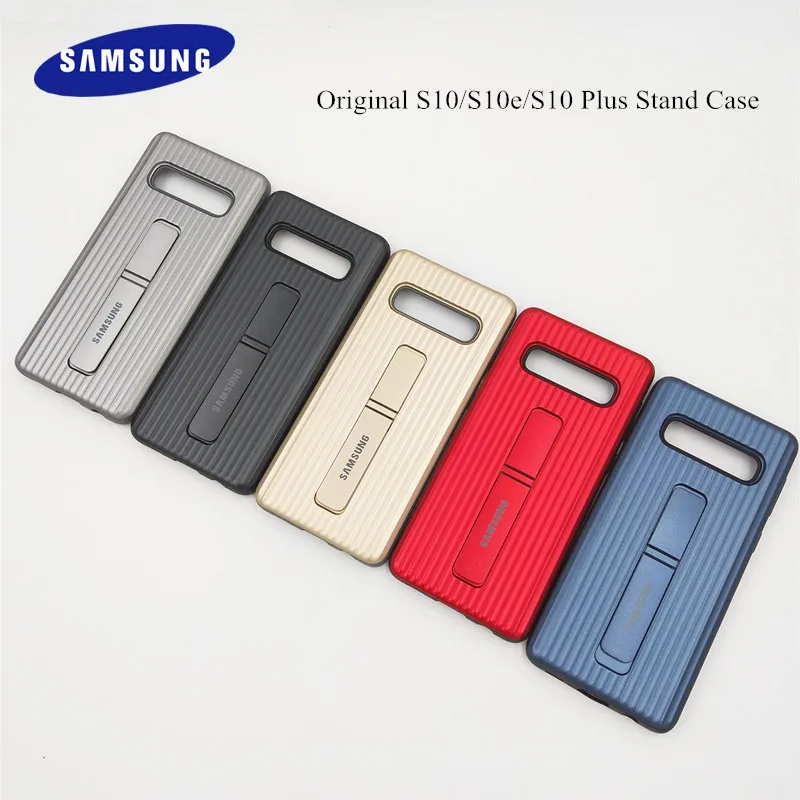 

100% Original Samsung Galaxy S10/S10 Plus Stand Case Shock-Proof Heavy Duty Shell Cover For Galaxy S10E/S10 Lite/S10 +