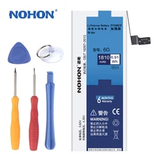 Original NOHON 1810mAh New Battery For iPhone 6 High Capacity With Retail Package + Free Machine Tools For apple iPhone 6
