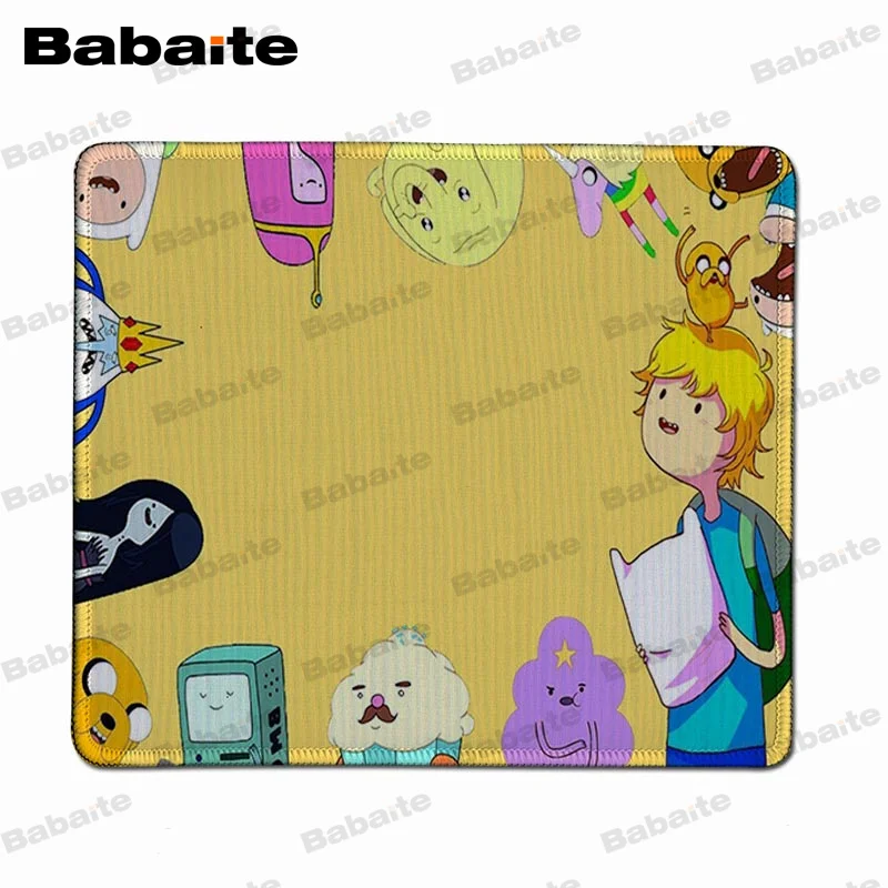 Babaite,, игровой коврик для мыши Adventure Time, розничная, маленький резиновый коврик для мыши,, большой коврик для мыши, коврик для клавиатуры