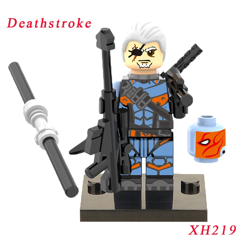 

Deathstroke Mini Dolls Bricks Super Heroes&Star Wars Series Model Single Sale Building Blcoks Gift Toys For Children Xh219