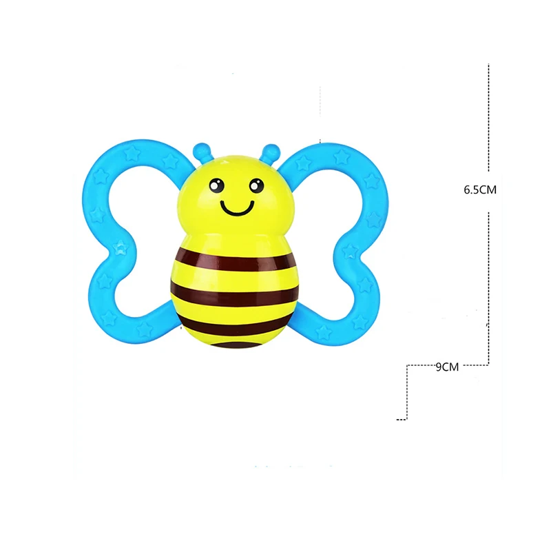 22 шт./компл. детские погремушки Белл кольцо Погремушки прорезыватель младенческой детские погремушки детские игрушки От 0 до 1 года