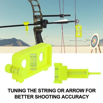 

Bow Tuning Assembly Level Compound Arrow Nock Tool Useful Combo Archery Universal Hot 2018 Nice Best Sale