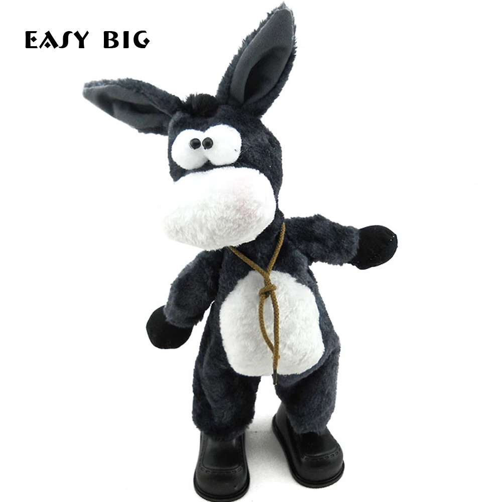 EASY BIG Funny Dancing Sounding Unisex Children Electronic Pets Cute Soft Plush Kids font b Toy