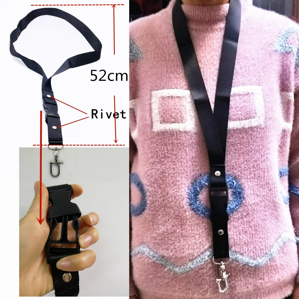 Dismountable buckle Neck Strap Lanyard Sling with Quick-released Buckle rivet for GoPro hero7 6 5 4 3+3 sjcam Camera | Электроника