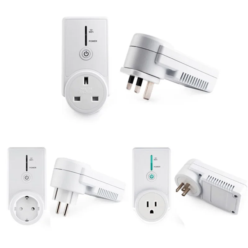 

New WIFI Smart Plug Smart Switch Socket EU Plug Audio Control Smart Timing Socket Wireless Outlet Voice Intelligent Control