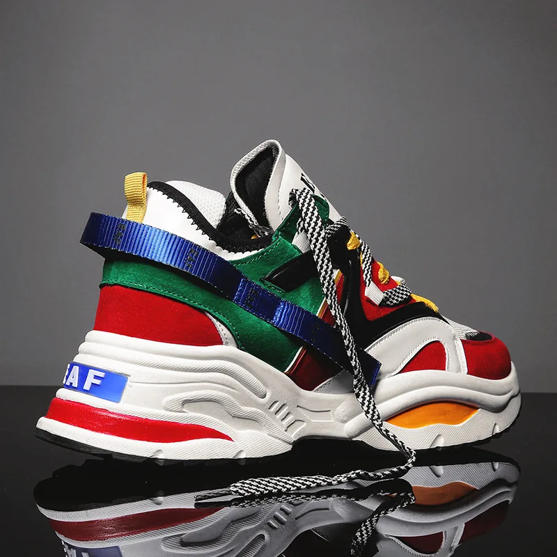 Respirant Zapatillas Noir Tenis Hommes Sneakers Chaussures Sport 700 Lumière De Vintage Papa Hombre 2018 West blanc color Ins Masculino Kanye Casual qaO8UwnB