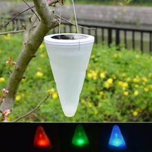 Ландшафтный светильник ing Солнечный светодиодный наружный подвесной светильник s конический для ландшафтного светильник ing Открытый Точечный светильник садовый светильник украшение дома