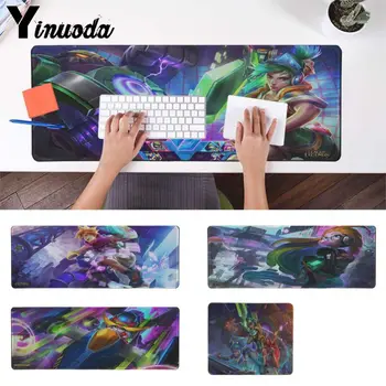 

Yinuoda Hot Sales Arcade Ezreal League of legends Office Mice Gamer Soft Mouse Pad Large Lockedge Mouse pad PC Computer mat