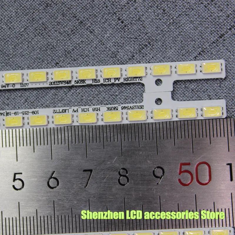 Светодиодный Подсветка лампы Газа для samsung 4" ТВ UA46D5000PR 2011SVS46 5K6K H1B-1CH BN64-01644A LTJ460HN01-H JVG4-460SMA-R1 UE46D5000