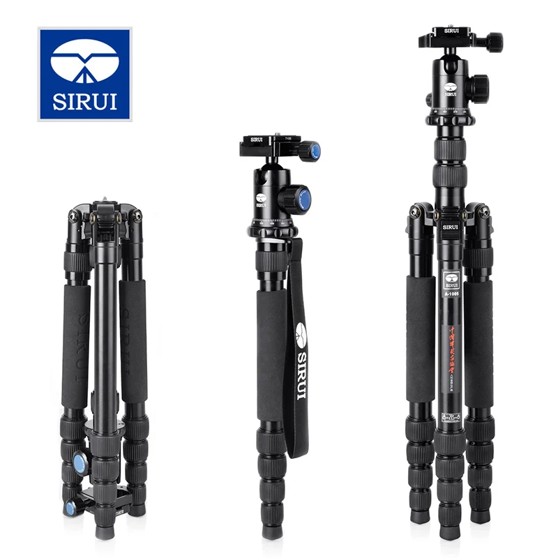 SIRUI A1005 Y10 Professional Camera Tripod Folding Portable Tripe