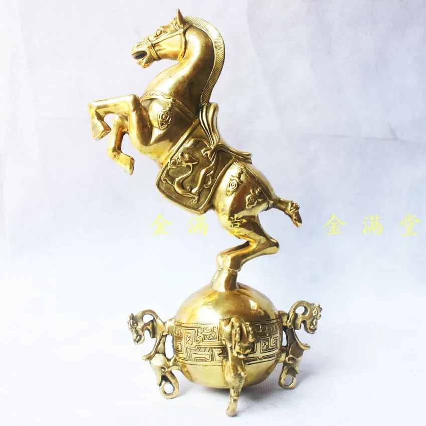

Factory Copper Feng Shui crafts Bronze copper home decoration crafts decoration zodiac horse transhipped events